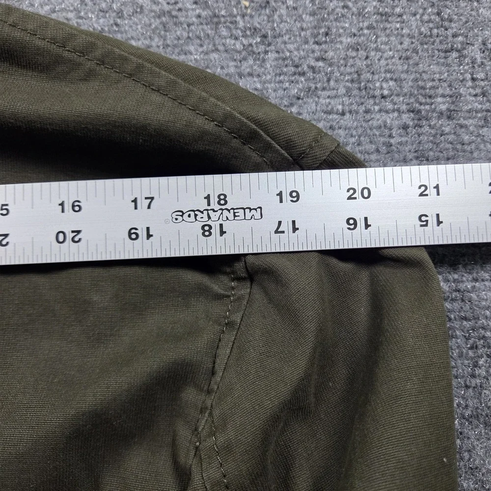 Banana Republic Blazer Mens 40 Unstructured Olive Jacket Safari Cotton